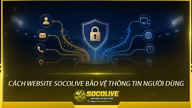 Cách Socolive TV bảo vệ thông tin người dùng