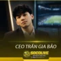 CEO Trần Gia Bảo là người chịu trách nhiệm định hướng chiến lược phát triển tổng thể của Socolive