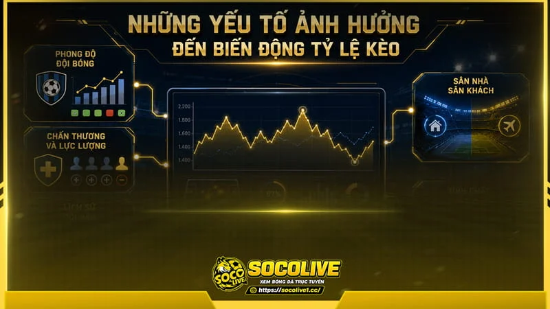 Những yếu tố ảnh hưởng đến biến động tỷ lệ kèo cần biết tại trang Socolive Những yếu tố ảnh hưởng đến biến động tỷ lệ kèo cần biết tại trang Socolive