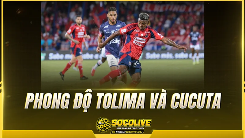 Phong độ Tolima và Cucuta được Socolive TV tổng hợp